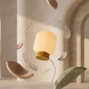 Lámpara Arcadia Atenea - Diseño Arquitectónico en 3D